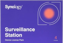 Лицензия на ПО Synology Surveillance Station Device License Pack 4