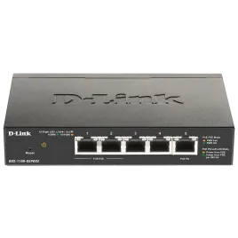 Коммутатор/ EasySmart L2 Switch 4х1000Base-T (2x1000Base-T PoE), 1x100