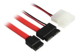 Greenconnect mSATA - SATA II, molex 0.5м