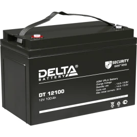 Батарея DELTA серия DT, DT 12100, напряжение 12В, емкость 100Ач...