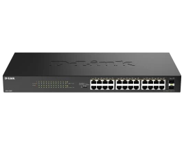 Коммутатор/ Конфигурируемый PoE-коммутатор, 24x1000Base-T PoE, 2x1000Base-X SFP, PoE-бюджет 240 Вт,...