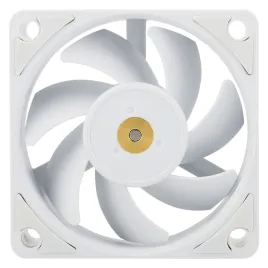 Кулер для корпуса/ Case Cooler Thermalright TL-B6W (60x60x25mm, 4-pin PWM, 16.17CFM, 20.17dBA, 3200RPM, White)