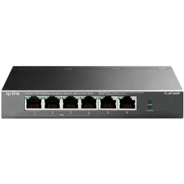 Коммутатор/ 4-port 10/100 Mbit / s unmanaged PoE + switch with 2 10/10