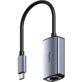 Адаптер/ Aluminum Portable USB-C to Gigabit Ethernet Adapter, Compatib