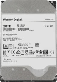 Жесткий диск WD SAS 3.0 20TB 0F38652 WUH722020BL5204 Server Ultrastar...
