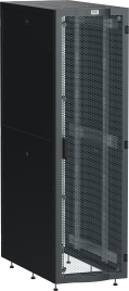 ITK LINEA S Шкаф серв. 19" 48U 600х1200мм перф. дв. черный