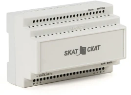 586 SKAT-12-6,0 DIN источник питания 12В 6А пластиковый корпус под DIN