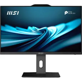 Моноблок/ MSI PRO AP242P 14M-851XRU   23.8"(1920x1080 IPS)/Intel Core i3 14100(3.5Ghz)/8192Mb/256PCISSDGb/noDVD/Int:Intel UHD Graphics 730/Cam/BT/WiFi/-/war 1y/4.63kg/Black/noOS + Wireless KB+M