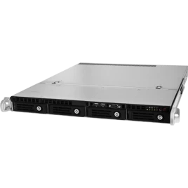 Серверный корпус/ 1U chassis; Mini-ITX, Micro-ATX, ATX MBs; 4 x 3.5" S