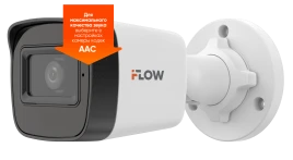 2Мп уличная цилиндрическая IP-камера iFlow F-0(B)(2.8mm)