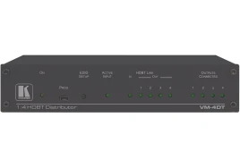 Усилитель-распределитель 1:4 HDBaseT; поддержка 4К60 4:2:0 [10-8046301