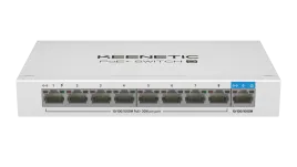 PoE+ коммутатор/ 9-портовый гигабитный коммутатор с 8 портами PoE+ и б