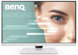 Мониторы/ Benq GW3290QT 31,5'', 2560x1440, IPS,  60Hz, 20M:1, 350cd, 5ms, HDMI, DP; 3*USB 3.2; USB C*65W, Speakers, Height adj 110, Pivot, 99% sRGB, Flicker-free;Low Blue Light, 3Y, White