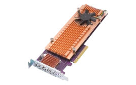 Плата расширения/ QNAP QM2-4S-240 Quad M.2 SATA SSD expansion card; su