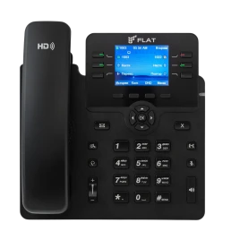 IP-телефон Flat-Phone B6: 6 SIP-аккаунтов, 2 порта 10/100/1000BASE-T (