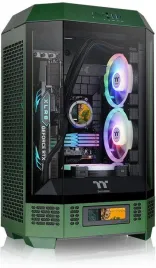 Корпус Thermaltake The Tower 300 Racing Green зеленый mATX 8x120mm 6x140mm 2xUSB3.0 audio bott PSU [CA-1Y4-00SCWN-00]