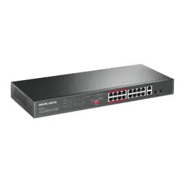 Коммутатор/ 16-Port 10/100Mbps + 2-Port Gigabit Rackmount Switch with 16-Port PoE+