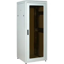ITK LINEA N 47U 800х800мм стекл. пер. дв. задн. металл. сер.
