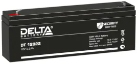 АКБ Delta DT 12022 (12V, 2,2Ah)
