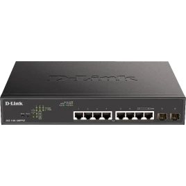 Коммутатор/ EasySmart L2 Switch 8х1000Base-T PoE, 2x1000Base-X SFP, PoE Budget...