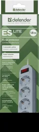 Defender ES 1.8 Lite (1.8 м, 4 розетки)