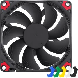 Кулер для корпуса/ Case Cooler Noctua NF-A9x14 HS-PWM chromax.black.swap (92x92x14mm, 4-pin PWM, 33.84CFM, 23.6dBA, 2500RPM, Black)