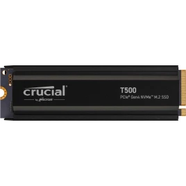Твердотельный накопитель Crucial T500 1TB PCIe Gen4 NVMe M.2 SSD...
