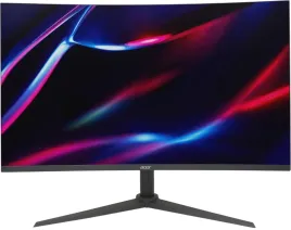 Монитор/ Acer XZ320QS3bmiiphx 31,5'', ZeroFrame, Curved 1500R, Black, VA, 1920x1080, 1ms, 250cd, 180Hz, 2xHDMI(2.0), DP(1.4), Speakers 2Wx2, FreeSync, HDR 10, h. adj 100, Vesa:100x100