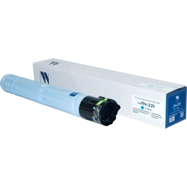 Тонер-картридж NVP NV-TN-221 Cyan для Konica Minolta bizhub C227/C2