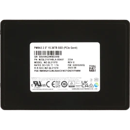 Твердотельный накопитель/ Samsung SSD PM9A3, 15360GB, U.2(2.5" 7mm), N