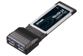 2-портовый USB 3.0 адаптер для шины ExpressCard/ PCI-E 2x USB...