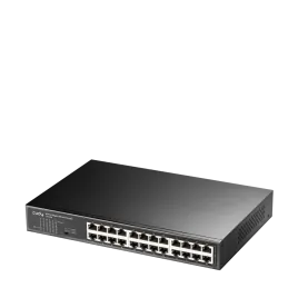 Коммутатор/ 24-Port Gigabit Switch, 24 Gigabit RJ45 Ports, IGMP Snooping, Loop Detection/Prevention, 802.1p/DSCP QoS, Switch/VLAN/Extend working mode DIP switch, Rack-mountable Steel Case, Power Saving, Plug & Play, Rack-Mount kits included