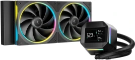 Система водяного охлаждения Deepcool LM240 ARGB Soc-AM5/AM4/1200/1700/1851 черный 4-pin 19-36dB...