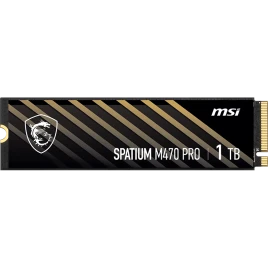 MSI SSD SPATIUM M470 Pro, 1000GB, M.2(22x80mm), NVMe, PCIe 4.0...