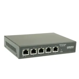 Коммутатор/ OSNOVO PoE коммутатор 2.5G Ethernet на 5 RJ45 портов. Порт