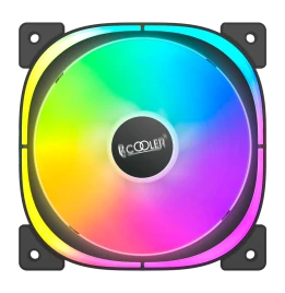 Кулер для корпуса/ Case Cooler PCCooler EF120 ARGB BK (120x120x25mm, 4
