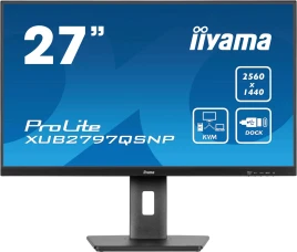 Монитор Iiyama 27" ProLite XUB2797QSNP-B1 черный IPS LED 16:9 HDMI M/M