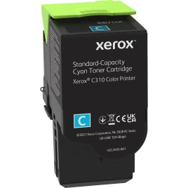 Тонер-картридж голубой стандартный Xerox C310/C315/ Standard Toner C X