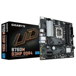 Материнская плата/ MB GIGABYTE INTEL B760 s1700, 4xDDR4(128GB), D-SUB/