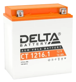 Аккумуляторная батарея для мото-техники/ DELTA серия CT, CT 1216.1, напряжение...