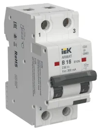 ARMAT АВДТ B10N 2P B16 300мА тип A IEK