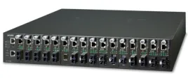 MC-1610MR шасси для медиа конвертеров/ 19" 16-slot SNMP Managed Media