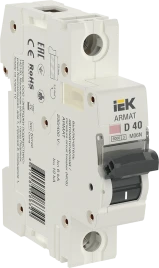 ARMAT Авт. выкл. M06N 1P D 40А IEK