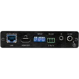 Приёмник HDMI, RS-232 и ИК по витой паре HDBaseT; до 70 м, поддержка 4