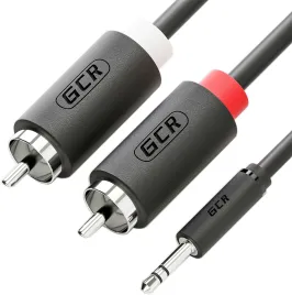 Greenconnect mini jack 3.5 mm (m) - 2 x RCA (m)