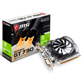 Видеокарта/ VGA MSI NVIDIA GeForce GT N730-2GD3V3 2GB, DDR3/128-bit, P