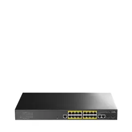 Коммутатор/ 16-Port Layer 2 Managed Gigabit PoE+ Switch with 2 Uplink