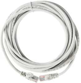ITK RJ45(m) - RJ45(m) Cat. 5e U/UTP PVC 10м серый