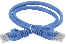 ITK RJ45(m) - RJ45(m) Cat. 5e U/UTP PVC 3м синий