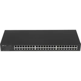 Коммутатор/ 48-port 10/100M Switch, 48 10/100M RJ45 ports, 1U 19-inch rack-mountable steel case